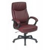 Office Star Work Smart Burgundy Leather EC6583-EC4