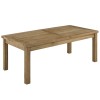 Modway EEI-1154-NAT Marina Outdoor Patio Teak Rectangle Coffee Table in Natural