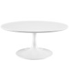 Modway EEI-1646-WHI Lippa 36" Coffee Table in White
