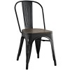Modway EEI-2028-BLK Promenade Bamboo Side Chair in Black