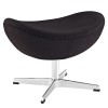 Modway EEI-265-BLK Glove Ottoman in Black