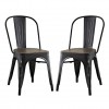 Modway EEI-2751-BLK-SET Promenade Dining Side Chair Set of 2 in Black