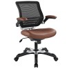 Modway EEI-595-TAN Edge Office Chair in Tan