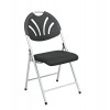 Office Star Work Smart Silver / Black FC8100NS-3