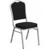 Flash Furniture FD-C01-S-11-GG Banquet Stack Chair in Black