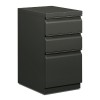 HON Mobile Pedestal Box/Box/File Removable Pull 15" x 19-7/8" x 28" Charcoal HON33720RS