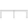 Keilhauer Branden Table Base Only 2142B