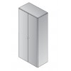 Office Star KEN-51-MAH 7.5" Kenwood Wardrobe/Storage 3 in Mahogany