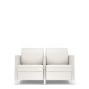 Lazboy L40IA25UA Odeon Lounge 2 Seat Intervening Arm with Upholstered Arms