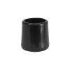 Flash Furniture LE-L-3-BK-CAPS-GG Replacement Foot Cap for Plastic Folding Chairs in Black