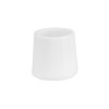 Flash Furniture LE-L-3-WHITE-CAPS-GG Replacement Foot Cap for Plastic Folding Chairs in White