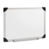 Lorell Dry-Erase Board 24" x 18" Aluminum/White LLR55650