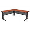 Regency MLDS723042CH Fusion 72" L-Desk Shell with Return in Cherry