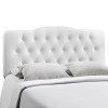 Modway MOD-5159-WHI Annabel King Vinyl Headboard in White
