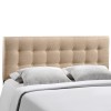 Modway MOD-5174-BEI Emily King Fabric Headboard in Beige