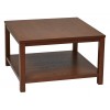 Ave Six MRG12SR1-CHY Merge 30 Square Coffee Table Cherry Finish