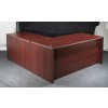 Office Star NAPMAH-TYP9 66" Napa L Shape in Mahogany