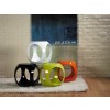 Ave Six SLK-K2 Slick Accent Table with High Gloss Grey Finish