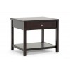 Baxton Studio ST-002-AT Nashua Modern Accent Table and Nightstand in Dark Brown