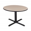 Regency TB48RNDBE Cain 48" Round Breakroom Table in Beige