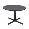 Regency TB48RNDGY Cain 48" Round Breakroom Table in Grey
