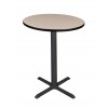 Regency TCB30RNDBE Cain 30" Round Cafe Table in Beige