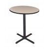Regency TCB36RNDBE Cain 36" Round Cafe Table in Beige