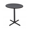 Regency TCB36RNDGY Cain 36" Round Cafe Table in Grey