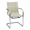 Ave Six TND945A-CRM Trinidad Guest Chair in Cream Vinyl