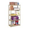 Tennsco Adjustable Shelving 1000 lb. Capacity 48" x 24" x 84" or 96" x 24" x 42" Sand TNNLSS482484SD