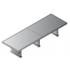 Office Star TOW-62-CHY Townsend Rectangular Table