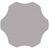 Flash Furniture 60'' Flower Shaped Activity Table with Grey Thermal Fused Laminate Top and Height Adjustable Short Legs XU-A60-FLR-GY-T-P-GG