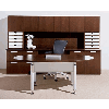 Kimball Priority Contemporary Wood Desk Workstation