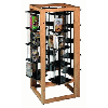 Gressco Library, Four 4 Tier Rotating Tower, Wheelchair Bound Use