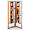 Gressco Libary, 2 Solid Oak 5 Tier Rotating Tower Display