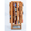 Gressco Library, 4 Wood Screen, Four - 5 Tier Rotating Tower Display