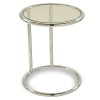Office Star Yield Glass Circle Table Chrome / Glass YLD14