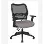 Officestar 13-37N9WA-5811 Deluxe Chair with AirGrid Back in Steel