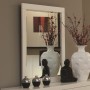 Coaster Furniture Jessica Master Bedroom Mirror in White 202994