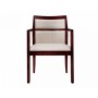 OFS 21037 Aria Guest Armchair with Upholstered Back