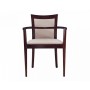OFS 24037 Carino Guest Armchair with Upholstered Back