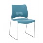 Encore 2410-44 Flurry High Density Stacking Chair in Sky