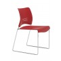 Encore 2410-46 Flurry High Density Stacking Chair in Scarlet