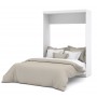 Bestar 25184-17 Nebula Queen Wall bed in White
