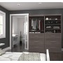 Bestar 26856-47 Pur By 72" StorageKit in Bark Gray