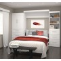 Bestar 26889-17 Pur 126" Queen Wall Bed Kit in White