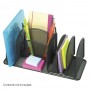 Safco Onyx Deluxe Organizer Qty.6 Pack Black 3251BL