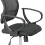 Safco Loop Arms for Vue Mesh Extended-Height Chair Black 3396BL