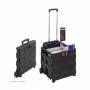 Safco Stow Away Crate Black 4054BL