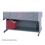 Safco High Base for 4996 and 4986 Gray 4977GR